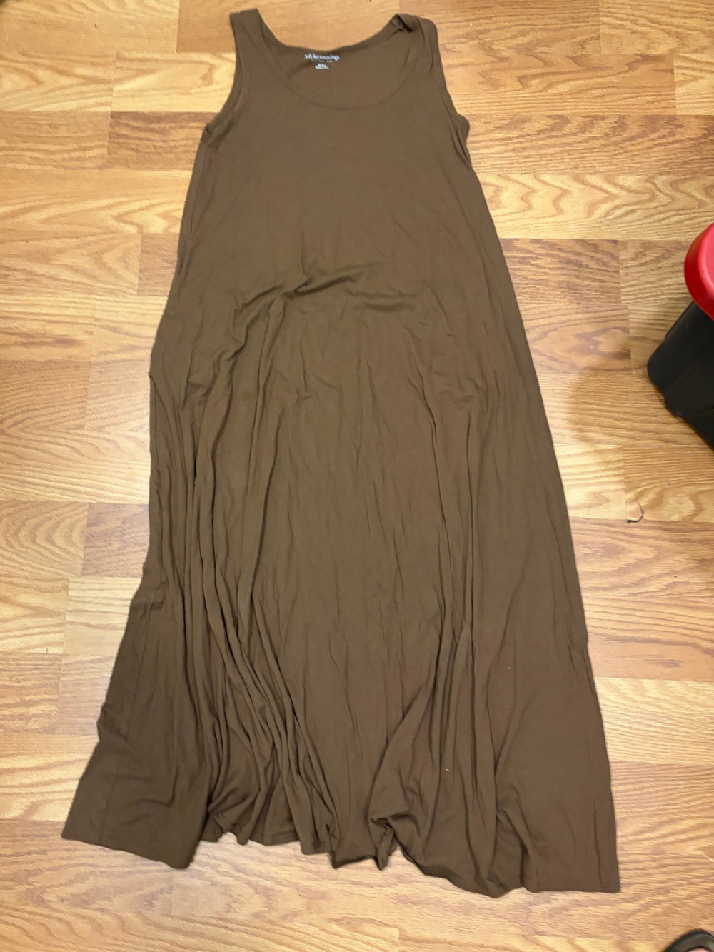 Soft Surroundings Chocolate Brown Maxi dress